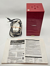 Usado, SISTEMA DE ALTO-FALANTE SEM FIO/COM FIO BLUETOOTH YAMAHA NX-B02 - VERMELHO... SOM INCRÍVEL! comprar usado  Enviando para Brazil
