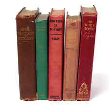 Antique hardcover books for sale  BINGLEY