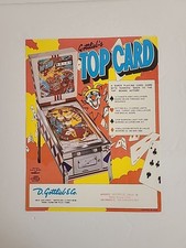 Gottlieb top card for sale  Gardnerville