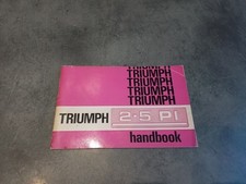 Triumph 2.5pi mk1 for sale  ENFIELD