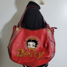 Bolsa de ombro Y2K BETTY BOOP strass vermelha desenho animado, usado comprar usado  Enviando para Brazil
