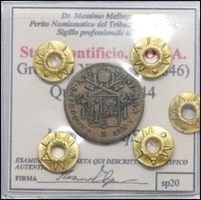 Stato pontificio roma usato  Due Carrare