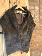 Vintage mink fur for sale  LUTTERWORTH