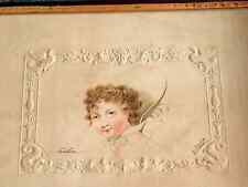 Antique georgian watercolour for sale  BRISTOL