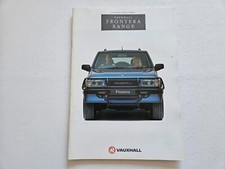 Vauxhall frontera pages for sale  NUNEATON