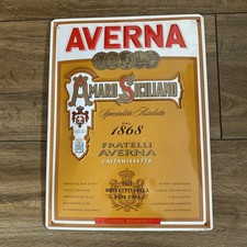 Reklame blechschild averna gebraucht kaufen  Georgsmarienhütte
