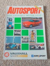 Autosport vauxhall sport for sale  WESTON-SUPER-MARE