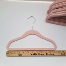 Cabides antiderrapantes de veludo rosa infantil pacote com 20 comprar usado  Enviando para Brazil