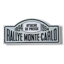 Placca metallica rallye usato  Palermo