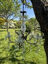 Lustre ancien pampilles d'occasion  Dunkerque-