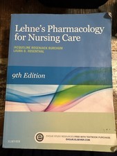 Lehne pharmacology nursing for sale  Carmichael