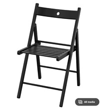 Black wooden folding for sale  LONDON