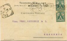 A365 cartolina postale usato  Fontanellato