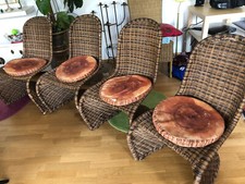 Freischwinger rattanstühle sc gebraucht kaufen  Saarbrücken