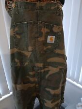 Carhartt camoflage dungarees for sale  SKELMERSDALE