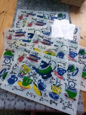 Tischsets platzsets abwaschbar gebraucht kaufen  Hameln