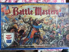 Gra planszowa Battle Masters Milton Bradley 1992 Fantasy Battles Vintage na sprzedaż  Wysyłka do Poland