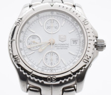 Usado, [Perto de ESTADO PERFEITO] TAG Heuer Aquaracer CT2113 relógio unissex prata mostrador branco 40mm JAPÃO comprar usado  Enviando para Brazil