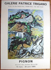 Affiche originale pignon d'occasion  Bormes-les-Mimosas