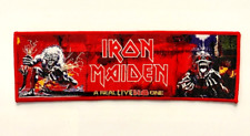 2017 Iron Maiden - A Real Live Dead One RED Border LTD ED adesivo de tira de tecido RARO comprar usado  Enviando para Brazil