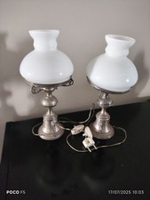 Coppia lampade argento usato  Benevento