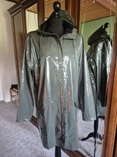 Pvc lack regenmantel gebraucht kaufen  Sondershausen