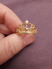 Gold tone crown for sale  SWAFFHAM
