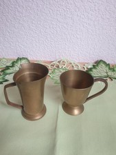 Messingbecher set cm gebraucht kaufen  Hille