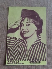 Cartolina cantante dischi usato  Legnano
