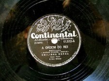 EMILINHA BORBA Continental 17372 SAMBA 78rpm A ORDEM DO REI / VAI COM JEITO VG+ comprar usado  Enviando para Brazil