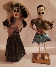 Paper mache figurines for sale  Plainview