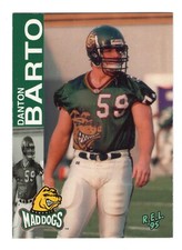 1995 R.E.L. Cartão CFL Danton Barto Rookie #55 Memphis Mad Dogs Memphis comprar usado 1995 R.E.L. Cartão CFL Danton Barto Rookie #55 Memphis Mad Dogs Memphis comprar usado  Enviando para Brazil