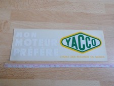 Yacco oil sticker d'occasion  Expédié en Belgium
