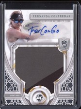 Tênis Fernanda Contreras 2024 Topps Royalty RRA-FC relíquia de novato autografado RC 35/75 comprar usado  Enviando para Brazil