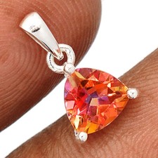 Pingente de prata esterlina 925 topázio exótico tratado com êxtase CP55705 comprar usado  Enviando para Brazil