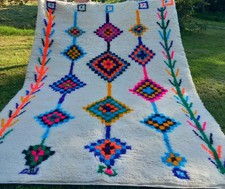 Tapis azilal vibrant d'occasion  Mulhouse-