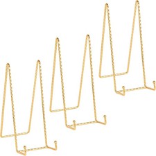 Suporte de exibição grande para placa - Suportes extra altos de 10 polegadas - Pacote com 3 - Dourado comprar usado  Enviando para Brazil