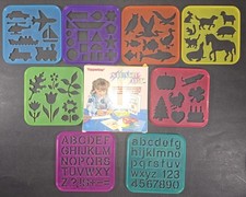 Vintage tuppertoys stencil for sale  Stone Lake