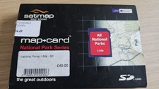 Satmap 50k national for sale  ALNWICK