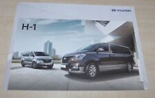 Folheto Van Comercial Hyundai H-1 MiniBus 2018 Prospekt RU comprar usado  Enviando para Brazil