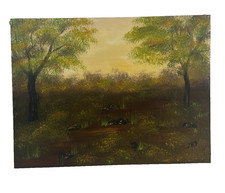 Vintage oil painting for sale  Wichita