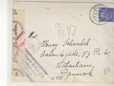 Zensurbrief stettin kopenhagen gebraucht kaufen  Dortmund