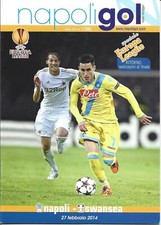 Usado, Edição 2013/14 NAPOLI v SWANSEA CITY Liga Europa Napoli Gol comprar usado  Enviando para Brazil