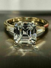 3ct asscher cut for sale  Jamaica