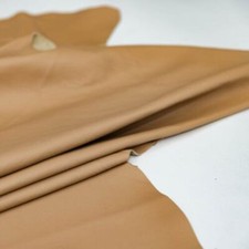Napa Tapicería de Cuero Caramelo Beige 1/1 Piel Auténtico Vaca PN06, usado comprar usado  Enviando para Brazil