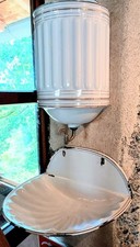 Vintage french enamel d'occasion  Peyrat-le-Château