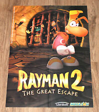 1999 Final Fantasy VIII 8 & Rayman 2 A grande fuga muito rara Poster 56x40cm comprar usado  Enviando para Brazil