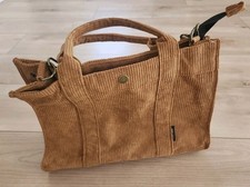 Usado, Bolsa de mão retrô Y2K laranja queimado estilo anos 70 veludo 12x6  comprar usado  Enviando para Brazil