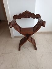 Sedia legno savonarola usato  Roma