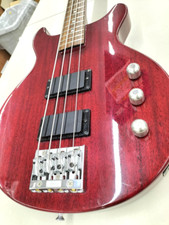 Usado, Greco TVB-650 Double Cataway Les Paul Bass vermelho cereja escala curta comprar usado  Enviando para Brazil
